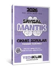 2026 AGS KPSS ALES DGS Sayısal Mantık Tamamı Çözümlü Çıkmış Sorular