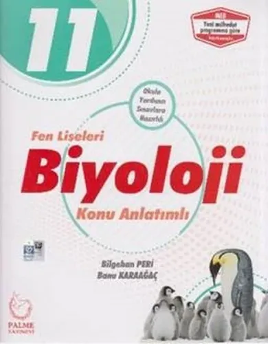 Palme Yayınları 11. Sınıf Fen Liseleri Biyoloji Konu Anlatımlı Palme