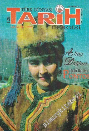 Türk Dünyası Tarih Kültür Dergisi - Sayı: 120      Aralık