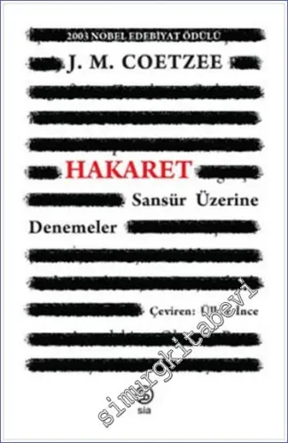 Hakaret : Sansür Üzerine Denemeler -         2022