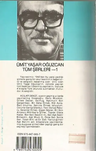 Acılar Denizi Ümit Yaşar Özgür Yayınları %30 indirimli