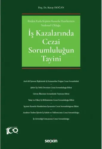 İş Kazalarında Cezai Sorumluluğun Tayini
