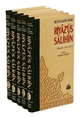 Riyazüs Salihin Büyük Hadis Kitabı (5 Cilt Takım)