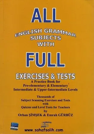 All English Grammar Subjects With Full Exercises & Test