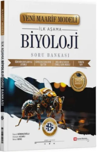 BİLGİ SARMAL İLK AŞAMA BİYOLOJİ YENİ MAARİF MODELİ SORU BANKASI