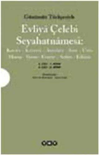 Evliya Çelebi Seyahatnamesi 3. Cilt (2 Kitap, Takım)