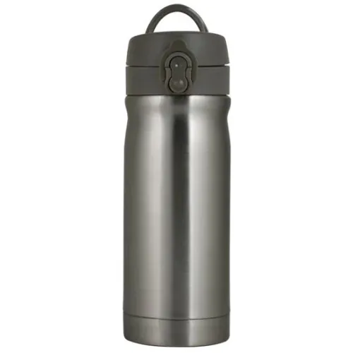 TRENDİX 350ml. ÇELİK TERMOS MATARA MetalikGri