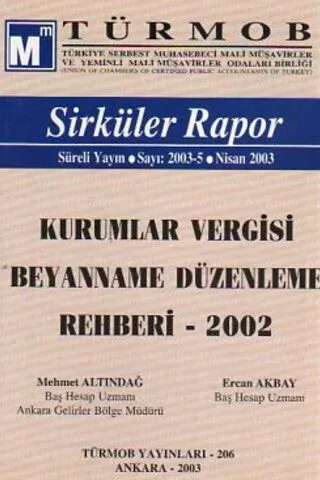 Türmob Sirküler Rapor 2003/5