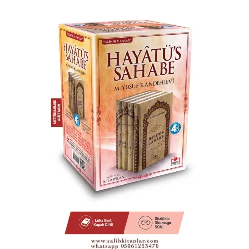 Hayatüs Sahabe 4 Cilt Takım - Yeni Baskı