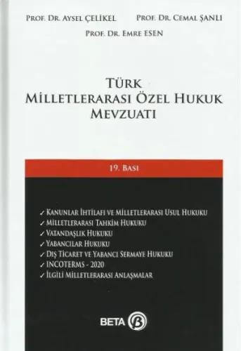 Türk Milletlerarası Özel Hukuk Mevzuatı