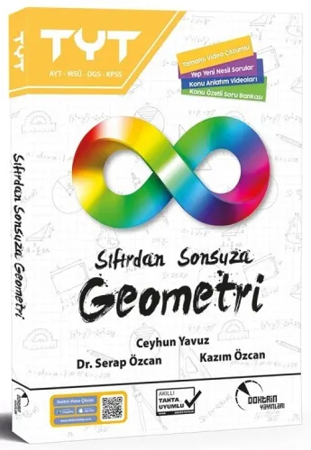 Doktrin Yayınları TYT Sıfırdan Sonsuza Geometri Konu Özetli Soru Bankası