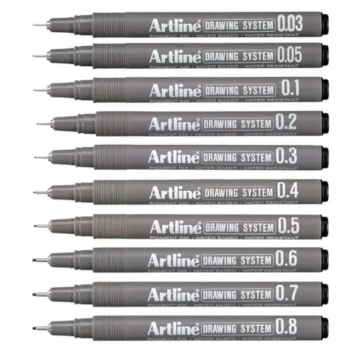 Artline Drawing System Kalem Seti 10 lu