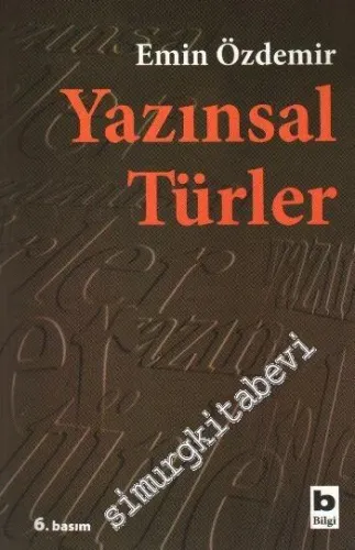 Yazınsal Türler -         2007