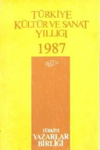 Türkiye Kültür ve Sanat Yıllığı 1987