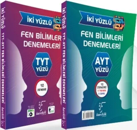 Karekök Yayınları TYT AYT Fen Bilimleri İki Yüzlü Deneme Karekök Yayın