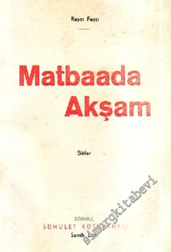 Matbaada Akşam 1930 - 1932 -