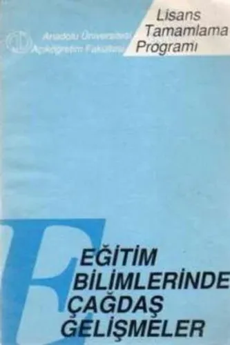 Eğitim Bilimlerinde Çağdaş Gelişmeler