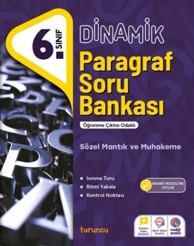 Tudem Yayınları 6. Sınıf Dinamik Paragraf Soru Bankası