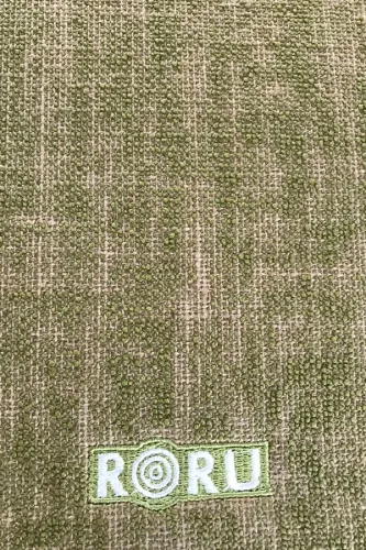 Doğal Jüt Kaplama Yeşil Yoga Mat