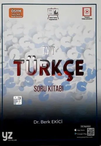 YZ Yayınları TYT Türkçe Soru Kitabı