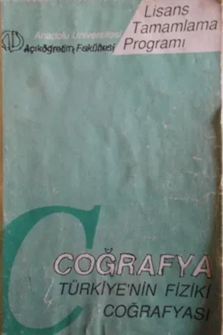 Coğrafya Türkiye'nin Fiziki Coğrafyası