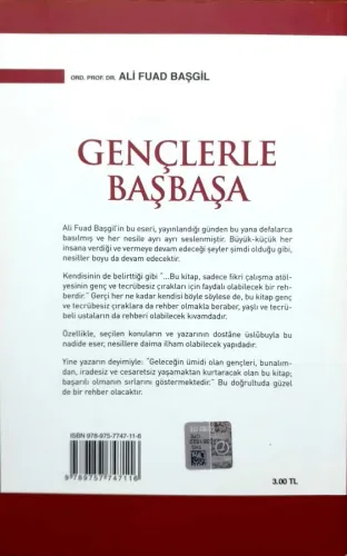 Gençlerle Başbaşa Ord.Prof.Dr.Ali Fuad Başgil Yağmur