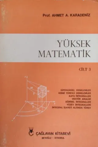Yüksek Matematik Cilt 3