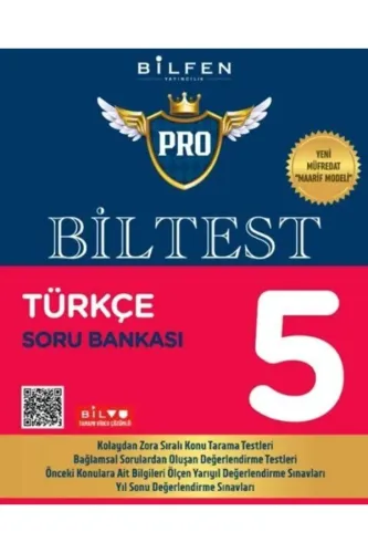 BİLFEN 5.SINIF PRO BİLTEST TÜRKÇE SORU BANKASI