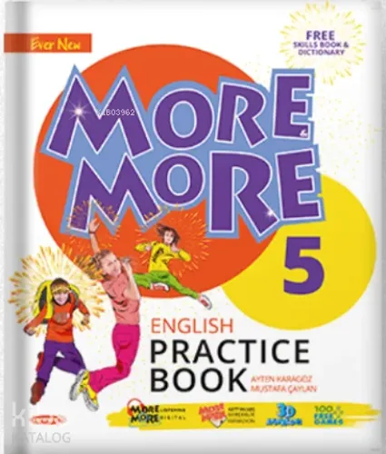 Kurmay ELT Yayınları More and More 5 English Practice Book Kurmay ELT