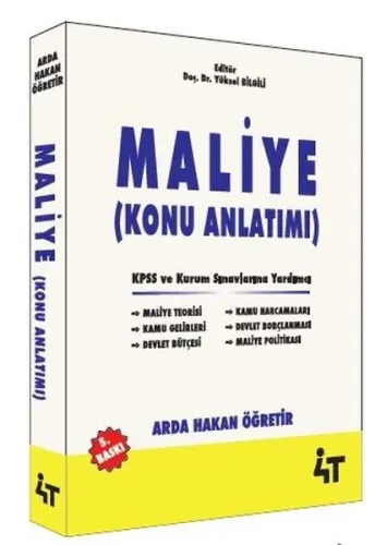 4T Yayınları Maliye Konu Anlatımı