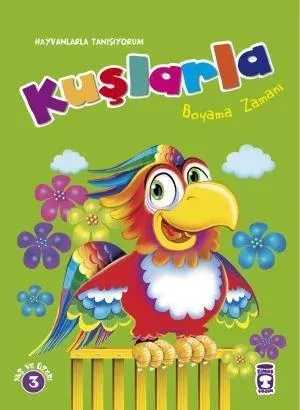 Kuşlarla Boyama Zamanı - Hayvanlarla Tanışıyorum