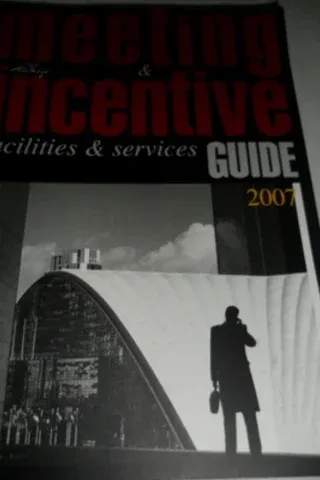 Meeting & Incentive Facilities & Services Guide 2007
