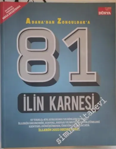 Adana'dan Zonguldak'a 84 İlin Karnesi -        2014
