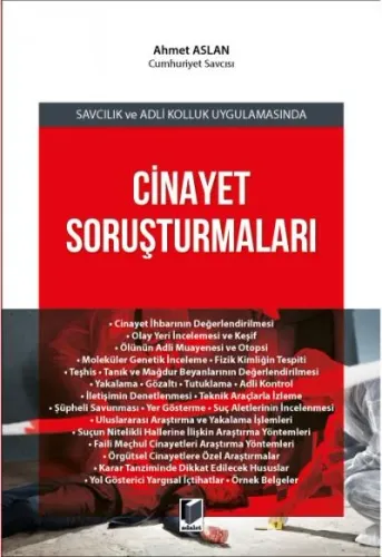 Cinayet Soruşturmaları