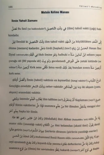 Talim'ül Müteallim Talim'ül Müteallim