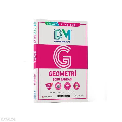 Dinamik Metotlar Tyt-Ayt Geometri Kurs Seti Soru Bankası
