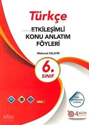 6. Sınıf Türkçe Etkileşimli Konu Anlatım Föyleri