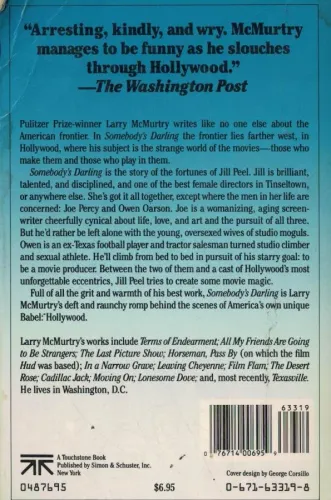 Somebody's Darling Larry McMurtry Simon & Schuster %58 indirimli