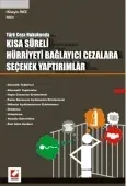 Türk Ceza HukukundaKısa Süreli Hürriyeti Bağlayıcı Cezalara Seçenek Yaptırımlar 1