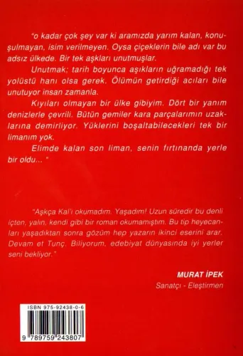 Aşkça Kal Tunç Erden Yakar Turuncu %68 indirimli