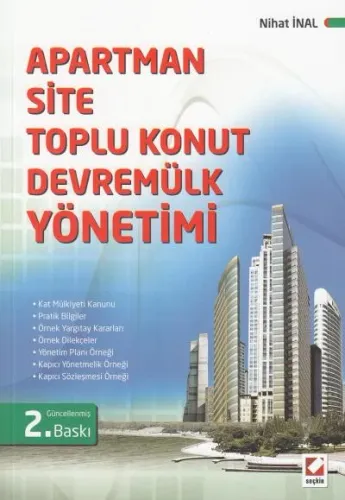 Apartman Site Toplu Konut Devremülk Yönetimi