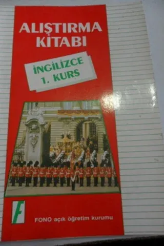 Alıştırma Kitabı İngilizce 1. Kurs