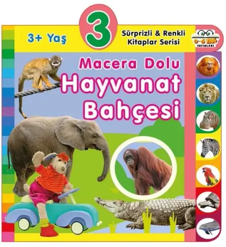 3+ Yaş – Macera Dolu Hayvanat Bahçesi