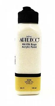 ARTDECO AKRİLİK BOYA 140ml. -  Vanilya 3039