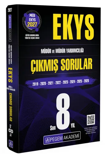 Pegem Yayınları 2027 EKYS MEB Müdür ve Müdür Yardımcılığı Çıkmış Sorul