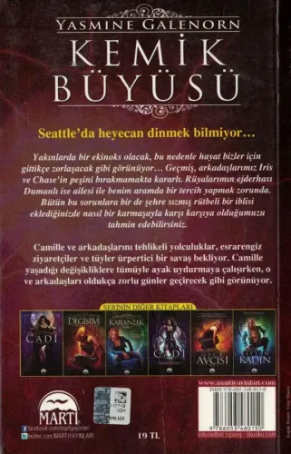 Kemik Büyüsü Yasmıne Galenorn Martı Yayınevi %61 indirimli