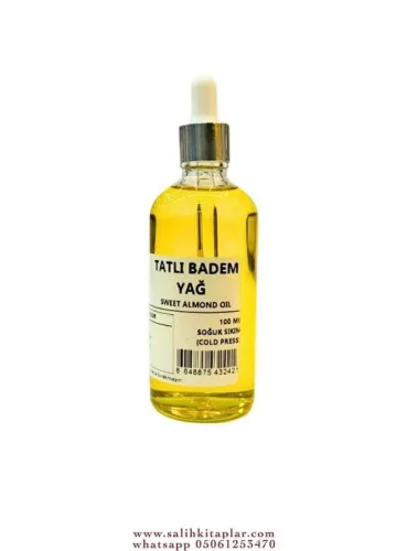 Bitkisel %100 Doğal Tatlı Badem Yağı Bitkisel Yağlar 100 ml