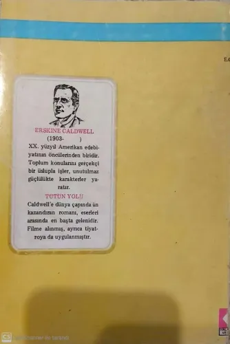 Tütün Yolu Erskine Caldwell Altın Kalem %45 indirimli