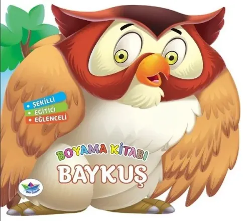 Boyama Kitabı-Baykuş