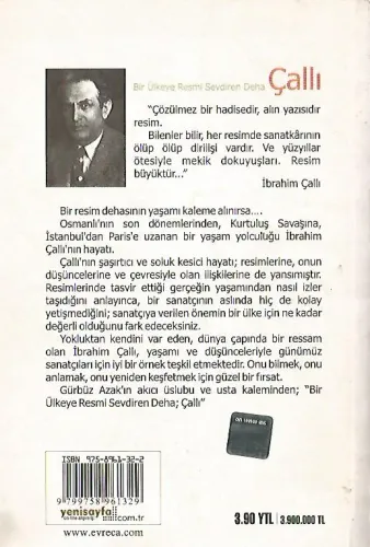 Çallı: Bir Ülkeye Resmi Sevdiren Deha Eren Yanık Evreca %50 indirimli